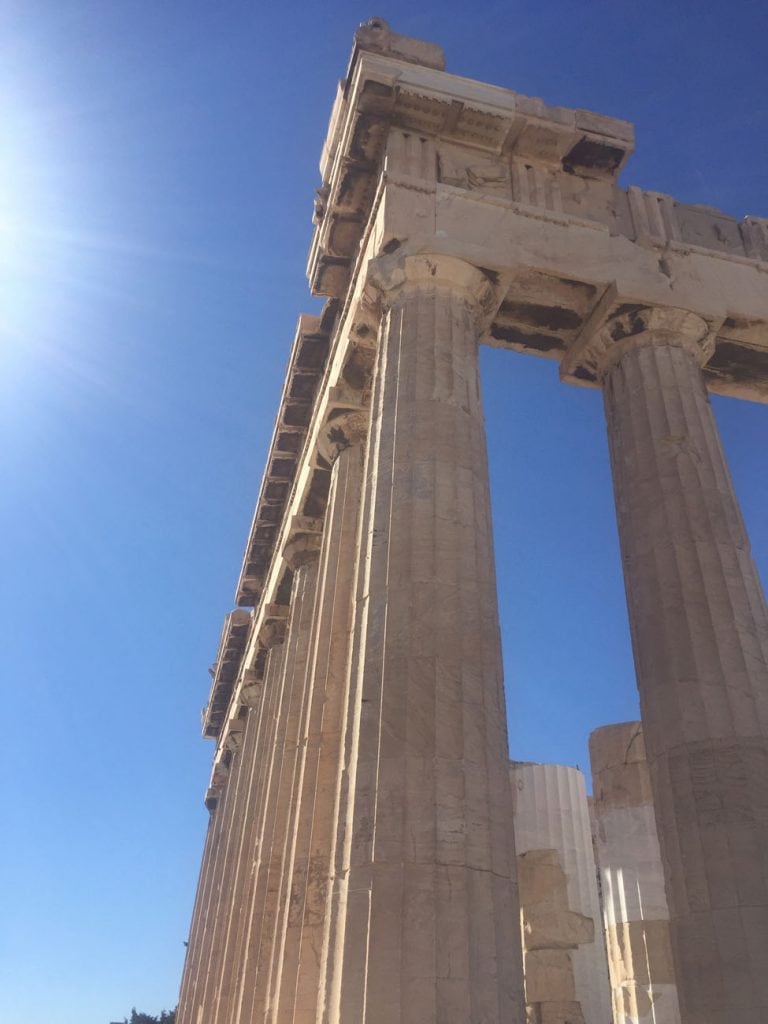 Parthenon in Athens